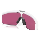 Image of Oakley Sphaera Sunglasses - Matte White Frame / Prizm Field Lens