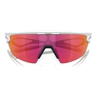 Image of Oakley Sphaera Sunglasses - Matte White Frame / Prizm Field Lens