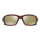 Image of Oakley Straightlink Prizm Sunglasses - Matte Rootbeer Frame/PRIZM Shallow H20 Polarized Lens