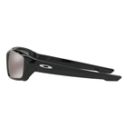 Image of Oakley Straightlink Prizm Polarised Sunglasses - Polished Black Frame/Prizm Black Polarized Lens