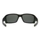 Image of Oakley Straightlink Prizm Polarised Sunglasses - Polished Black Frame/Prizm Black Polarized Lens