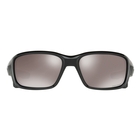 Image of Oakley Straightlink Prizm Polarised Sunglasses - Polished Black Frame/Prizm Black Polarized Lens