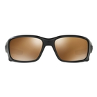 Image of Oakley Straightlink Prizm Polarised Sunglasses - Matte Black Frame/Prizm Tungsten Polarized Lens