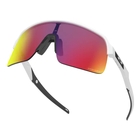 Image of Oakley Sutro Lite Prizm Road Sunglasses - Matte White Frame / Prizm Road Lens