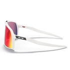 Image of Oakley Sutro Prizm Road Sunglasses - Matte White Frame / PRIZM Road Lens