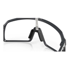 Image of Oakley Sutro Sunglasses - Matte Carbon Frame/Clear to Black Iridium Photochromic Lens