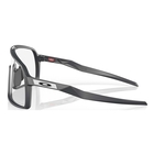Image of Oakley Sutro Sunglasses - Matte Carbon Frame/Clear to Black Iridium Photochromic Lens