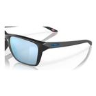 Image of Oakley Sylas Prizm Polarized Sunglasses - Matte Black Frame / Prizm Deep Water Polarized Lens