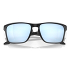 Image of Oakley Sylas Prizm Polarized Sunglasses - Matte Black Frame / Prizm Deep Water Polarized Lens