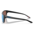 Image of Oakley Sylas Prizm Polarized Sunglasses - Matte Black Frame / Prizm Deep Water Polarized Lens