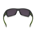 Image of Oakley Turbine Prizm Daily Polarized Tour De France Sunglasses - Matte Dark Grey Frame/Prizm Daily Polarized Lens