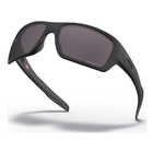 Image of Oakley Turbine Prizm Polarized Sunglasses - Matte Black Frame/Prizm Grey Polarized Lens