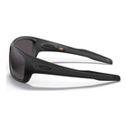 Image of Oakley Turbine Prizm Polarized Sunglasses - Matte Black Frame/Prizm Grey Polarized Lens