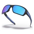 Image of Oakley Turbine Prizm Sunglasses - Black Ink Frame/Prizm Sapphire Lens