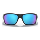 Image of Oakley Turbine Prizm Sunglasses - Black Ink Frame/Prizm Sapphire Lens