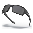 Image of Oakley Turbine Prizm Sunglasses - Matte Black Frame/Prizm Black Lens