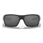 Image of Oakley Turbine Prizm Sunglasses - Matte Black Frame/Prizm Black Lens
