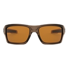 Image of Oakley Turbine Sunglasses - Brown Smoke / Dark Bronze