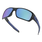 Image of Oakley Turbine Sunglasses - Black Ink / Sapphire Iridium