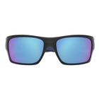 Image of Oakley Turbine Sunglasses - Black Ink / Sapphire Iridium