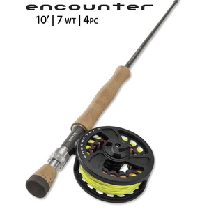 Image of Orvis 4 Piece Encounter Fly Rod Outfit - 10ft - #7