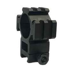 Image of PAO Rifle Scope Bubble Level Mounts (Weaver Base) - 30mm/ 1 Inch (inc. Accessory Rails) - Pair