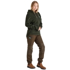 Image of Ridgeline Womens Ballistic Hoodie - Deep Forest