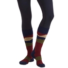 Image of Ridgeline Merino Wool Socks - Full Length - Navy Stripes
