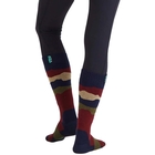 Image of Ridgeline Merino Wool Socks - Full Length - Navy Stripes