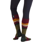 Image of Ridgeline Merino Wool Socks - Full Length - Berry Stripes