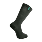 Image of Ridgeline Cotton Light Work Socks - Mid Length - Olive Multi