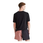 Image of Ridgeline Hose Down Shorts - Black/Dusty Pink