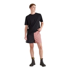Image of Ridgeline Hose Down Shorts - Black/Dusty Pink