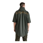 Image of Ridgeline Signature Poncho - Deep Forest