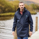 Image of Ridgeline Monsoon Light Smock - Navy Marl