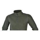 Image of Ridgeline Norwegian 1/2 Zip Fleece Top - Olive