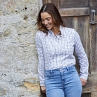 Image of Ridgeline Women's Sedgebrook Shirt - Navy/Storm