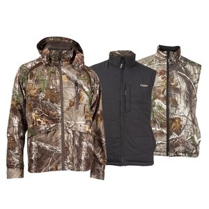 Image of Rocky Pro Hunter Convertible Outdoor Parka and Reversible Vest - Realtree Xtra
