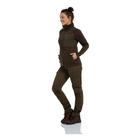 Image of Rovince Womens Trousers Flexline - Olive Green