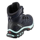 Image of Salomon Quest 4D 3 GTX Walking Boots (Women's) - Graphite/Night Sky/Beach Glass