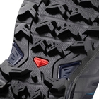Image of Salomon X Ultra 3 GTX Walking Shoes - Castor Grey/Darkest Spruce/Acid Lime