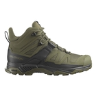 Image of Salomon X Ultra Forces Mid Walking Boots (Men's) - Green/Black/Ranger Green