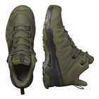 Image of Salomon X Ultra Forces Mid Walking Boots (Men's) - Green/Black/Ranger Green