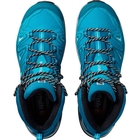 Image of Salomon X Ultra Mid 3 GTX Walking Boots (Women's) - Deep Lagoon/Enamel Blue/Eggshell Blue