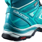 Image of Salomon X Ultra Mid 3 GTX Walking Boots (Women's) - Deep Lagoon/Enamel Blue/Eggshell Blue