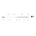 Image of Scientific Anglers Amplitude Infinity Saltwater Fly Line - Black/Sand/Horizon