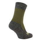 Image of SealSkinz Bircham WP All Weather Ankle Length Socks - Olive/Grey Marl