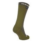 Image of SealSkinz Starston WP Cold Weather Mid Length Sock - Olive