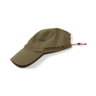 Image of SealSkinz Poringland WP Foldable Peak Hiking Cap - Olive