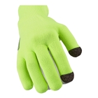 Image of SealSkinz Anmer WP All Weather Ultra Grip Knitted Gloves - Neon Yellow